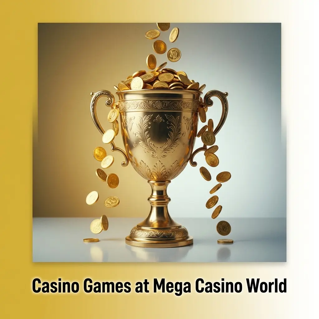 Casino games at Mega Casino World including slots, live blackjack, roulette, baccarat, Teen Patti and more