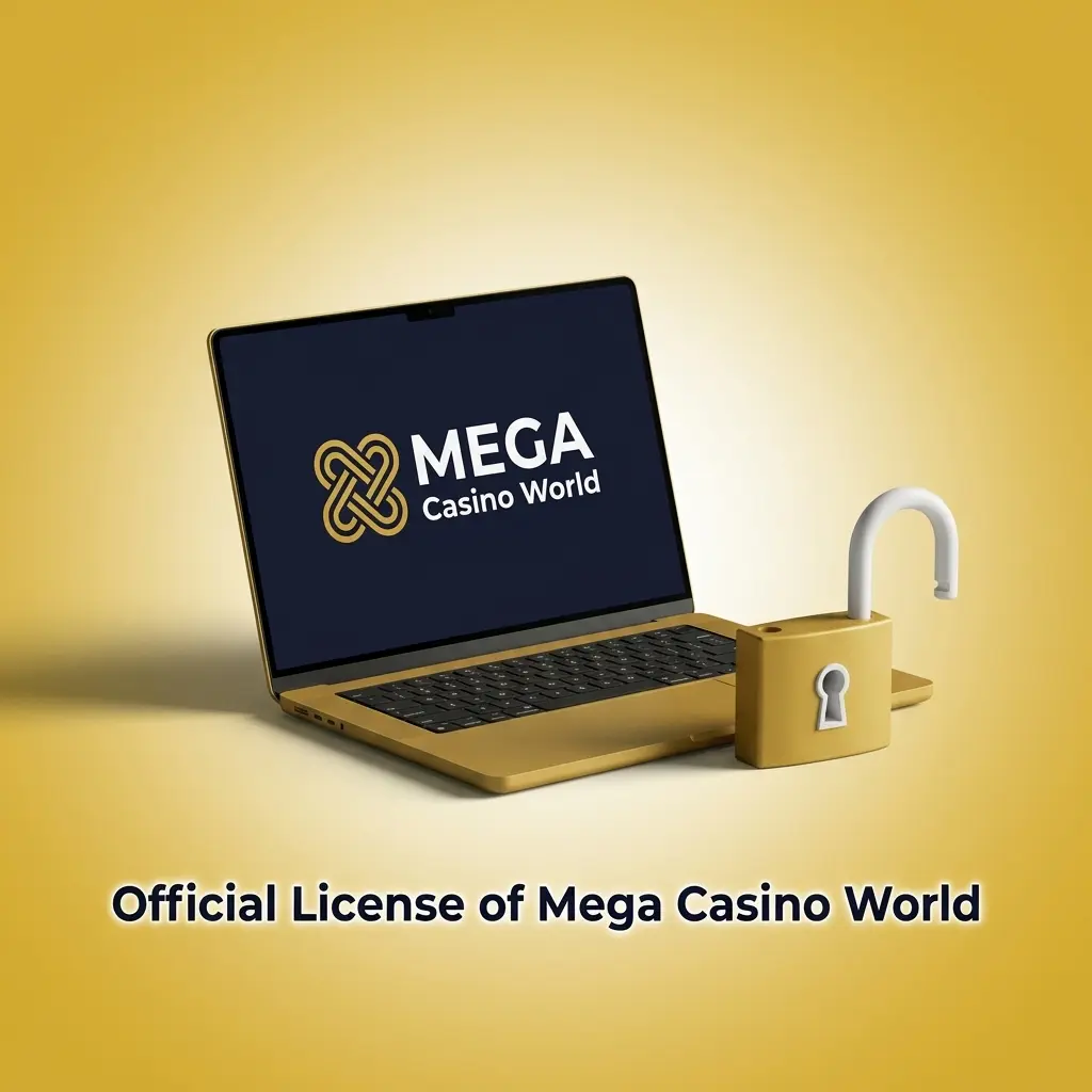 Mega Casino World official Curaçao Gaming Authority license 1668/JAZ2021 for legal online betting in Bangladesh
