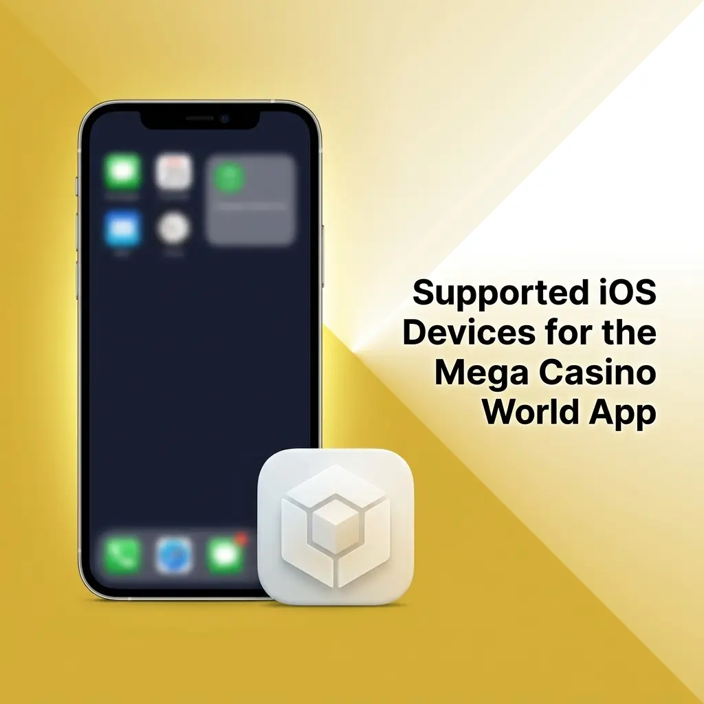 Compatible Apple iOS devices for Mega Casino World app: iPhone 16 Pro, 15, 13, iPad Air 5th gen, iPad 10th gen