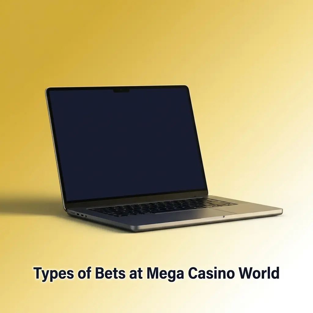 Overview of Single, System, and Express bet types available in Mega Casino World's sportsbook